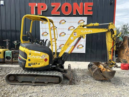 Kubota U27-4 à 19900€ HT - מיני מחפר: תמונה 1 Kubota U27-4 à 19900€ HT - מיני מחפר: תמונה 1