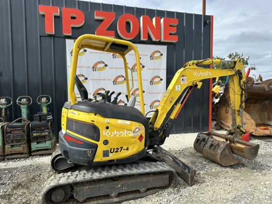 Kubota U27-4 à 19900€ HT - מיני מחפר: תמונה 3 Kubota U27-4 à 19900€ HT - מיני מחפר: תמונה 3