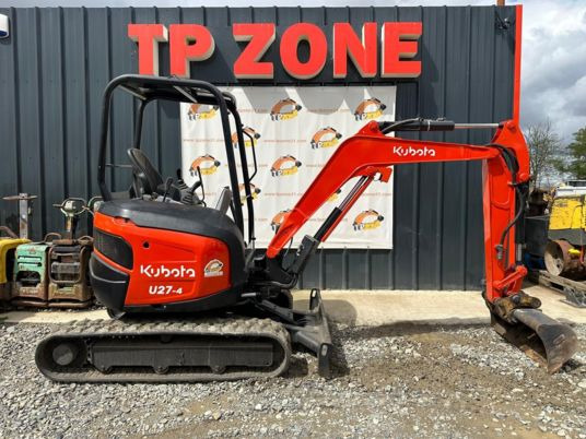 Kubota U27-4 à 20 500€ HT - מיני מחפר: תמונה 1 Kubota U27-4 à 20 500€ HT - מיני מחפר: תמונה 1