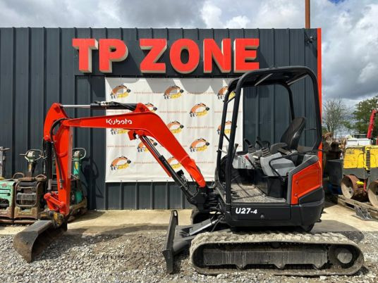 Kubota U27-4 à 20 500€ HT - מיני מחפר: תמונה 2 Kubota U27-4 à 20 500€ HT - מיני מחפר: תמונה 2