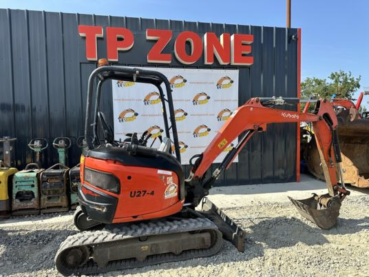 Kubota U27-4 à 20500 € HT - מיני מחפר: תמונה 1 Kubota U27-4 à 20500 € HT - מיני מחפר: תמונה 1
