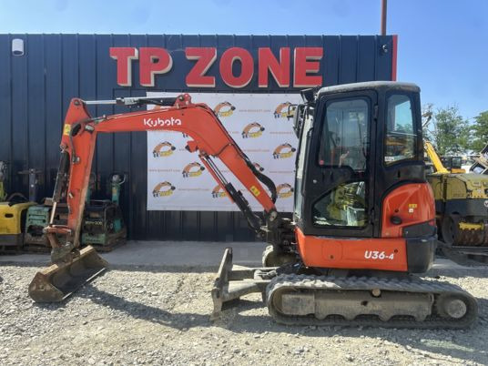 Kubota U36-4 Cabine à 28500 € HT - מיני מחפר: תמונה 2 Kubota U36-4 Cabine à 28500 € HT - מיני מחפר: תמונה 2