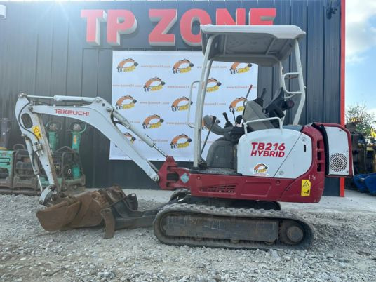 Takeuchi TB216 HYBRID à 18500€ ht - מיני מחפר: תמונה 2 Takeuchi TB216 HYBRID à 18500€ ht - מיני מחפר: תמונה 2