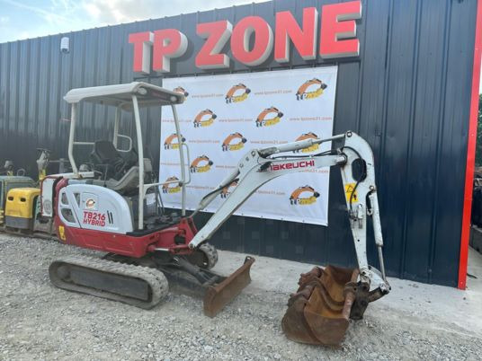 Takeuchi TB216 HYBRID à 18500€ ht - מיני מחפר: תמונה 1 Takeuchi TB216 HYBRID à 18500€ ht - מיני מחפר: תמונה 1