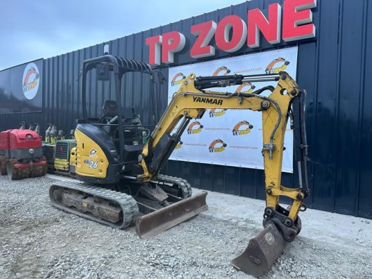 Yanmar VIO26-6 Canopy à 21500 € HT - מיני מחפר: תמונה 5 Yanmar VIO26-6 Canopy à 21500 € HT - מיני מחפר: תמונה 5
