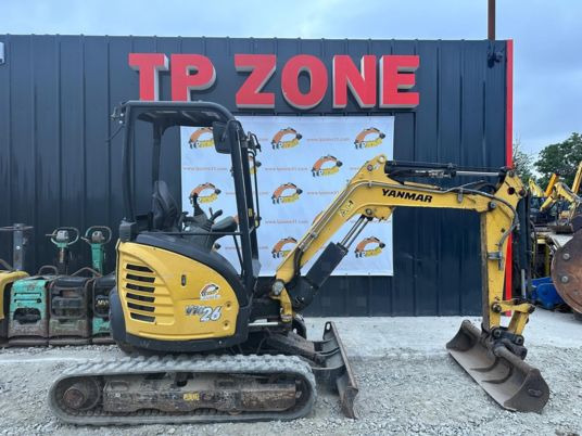 Yanmar VIO26-6 Canopy à 21500 € HT - מיני מחפר: תמונה 1 Yanmar VIO26-6 Canopy à 21500 € HT - מיני מחפר: תמונה 1