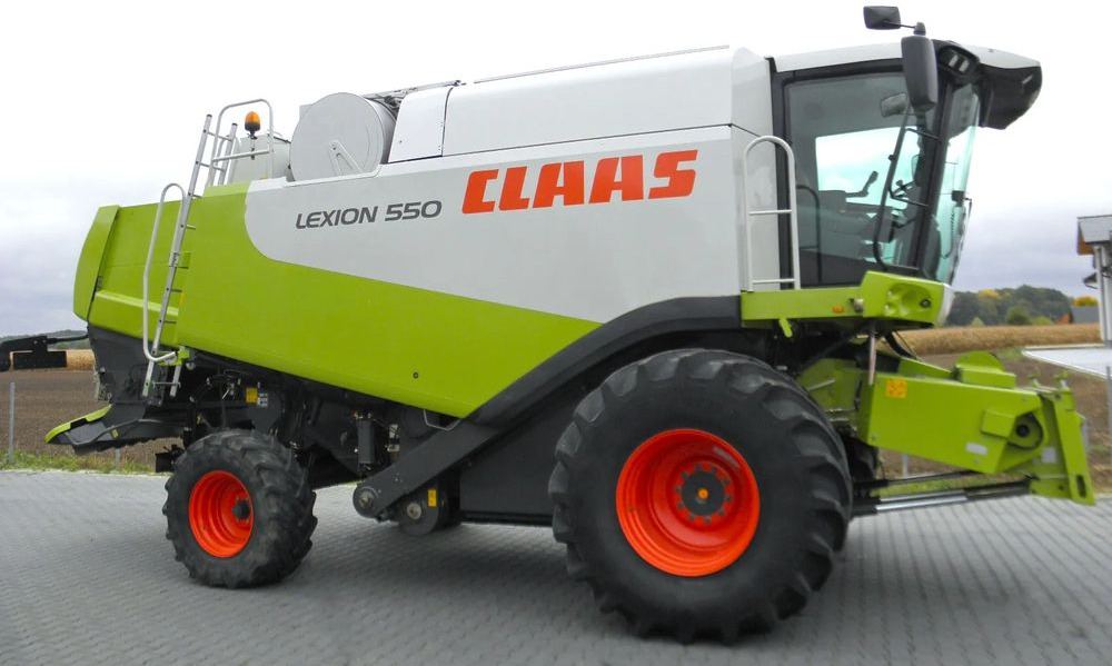 Claas Lexion 550 2005 Rok, heder V750, Najbogatsza Wersja, Nie Malowany, Stan Idealny - מקצרת קומבינה: תמונה 3 Claas Lexion 550 2005 Rok, heder V750, Najbogatsza Wersja, Nie Malowany, Stan Idealny - מקצרת קומבינה: תמונה 3
