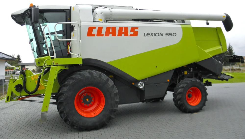 Claas Lexion 550 2005 Rok, heder V750, Najbogatsza Wersja, Nie Malowany, Stan Idealny - מקצרת קומבינה: תמונה 4 Claas Lexion 550 2005 Rok, heder V750, Najbogatsza Wersja, Nie Malowany, Stan Idealny - מקצרת קומבינה: תמונה 4