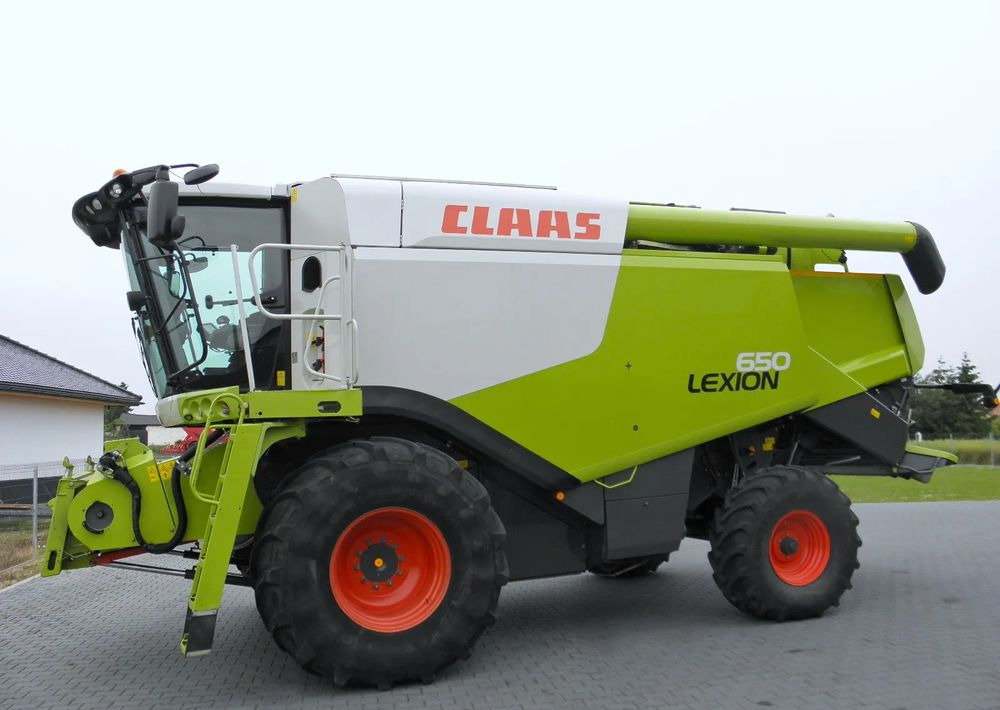 Claas Lexion 650 2014 Rok, heder V750, Nie Malowany, Stan Idealny - מקצרת קומבינה: תמונה 4 Claas Lexion 650 2014 Rok, heder V750, Nie Malowany, Stan Idealny - מקצרת קומבינה: תמונה 4