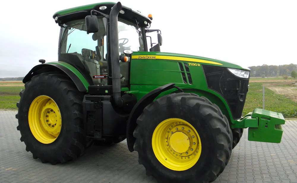 טרקטור חקלאי John Deere 7230 R 2012 Rok Nie Malowany, Skrzynia POWERQUAD, Stan Bardzo Dobry: תמונה 12