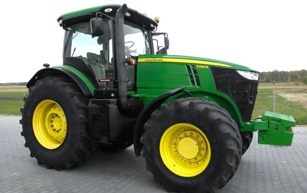 טרקטור חקלאי John Deere 7230 R 2012 Rok Nie Malowany, Skrzynia POWERQUAD, Stan Bardzo Dobry: תמונה 6