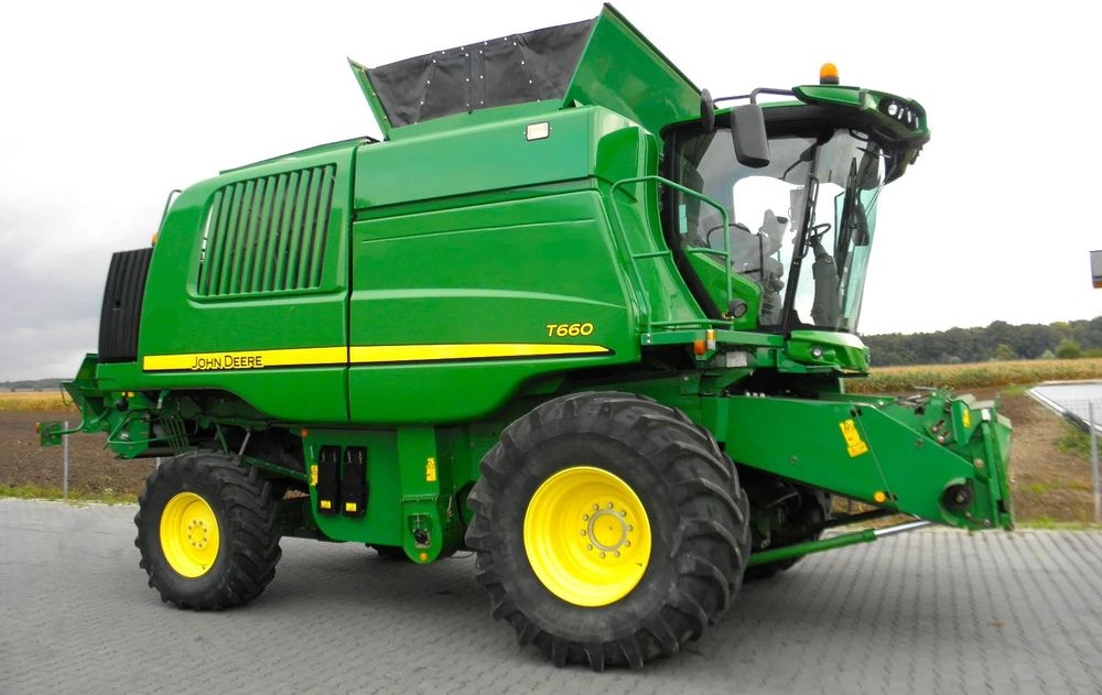 John Deere T660 2014 Rok, heder 7,6m, 2700 mtg na silniku, Najbogatsza Wersja, Nie Malowany, Stan Idealny - מקצרת קומבינה: תמונה 2 John Deere T660 2014 Rok, heder 7,6m, 2700 mtg na silniku, Najbogatsza Wersja, Nie Malowany, Stan Idealny - מקצרת קומבינה: תמונה 2