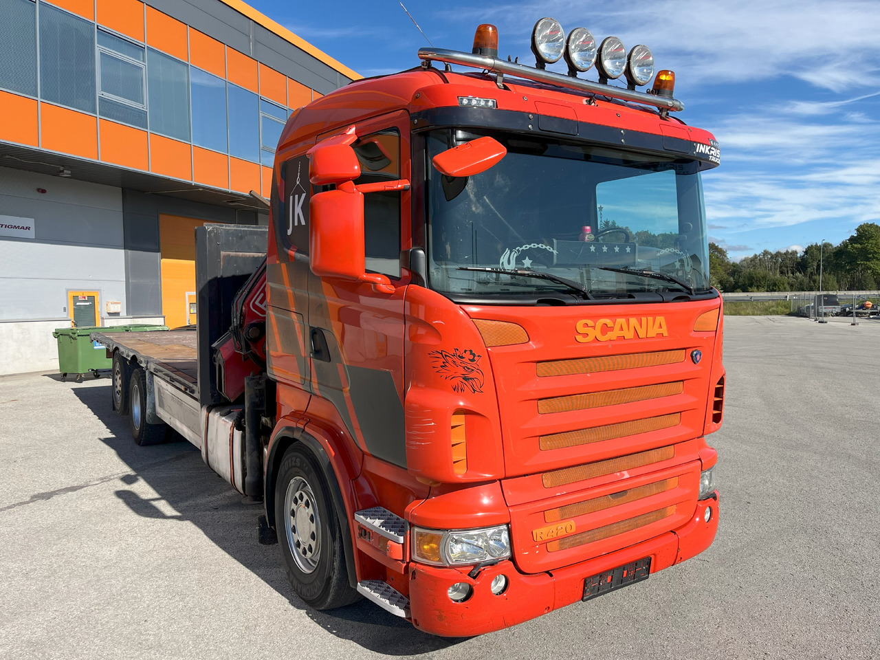 SCANIA R420 6x2 + CRANE FASSI 23TM PLATFORM 7720 - משאית מנוף: תמונה 2 SCANIA R420 6x2 + CRANE FASSI 23TM PLATFORM 7720 - משאית מנוף: תמונה 2
