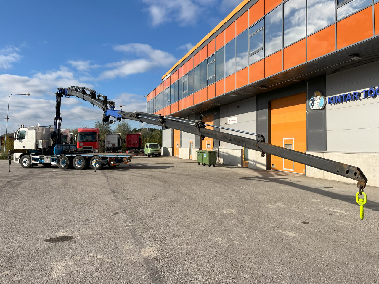 משאית מנוף VOLVO FH 8x4 + Crane 48tm year 2006 + Jib + platform + tractor: תמונה 15