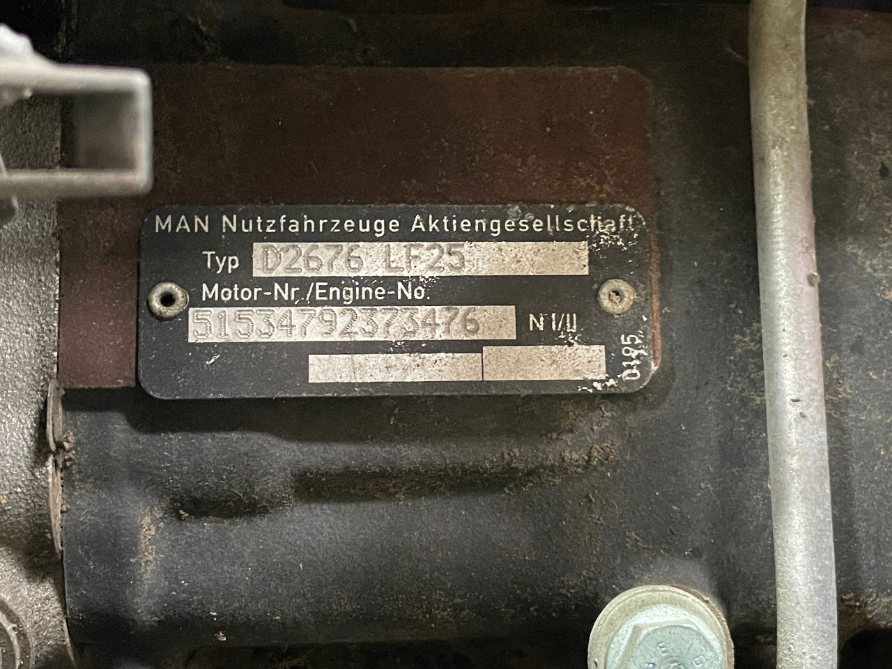 MAN MAN Motor D2676 LF25 TGS TGX D 2676 LF 25 Euro 6 - מנוע עבור משאית: תמונה 5 MAN MAN Motor D2676 LF25 TGS TGX D 2676 LF 25 Euro 6 - מנוע עבור משאית: תמונה 5
