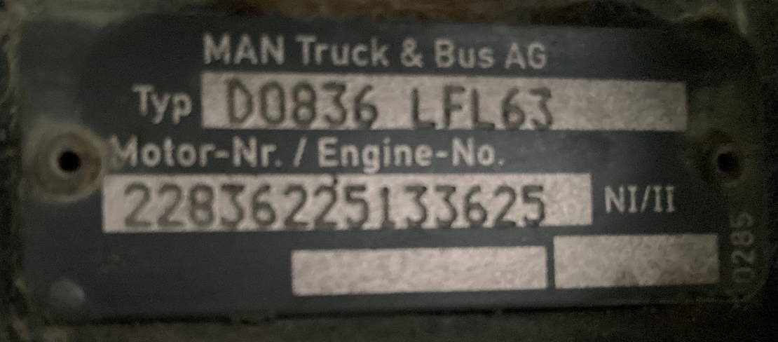 MAN Motor MAN TGM D0836 Euro 5 0836 LFL63 TGL - מנוע עבור משאית: תמונה 4 MAN Motor MAN TGM D0836 Euro 5 0836 LFL63 TGL - מנוע עבור משאית: תמונה 4
