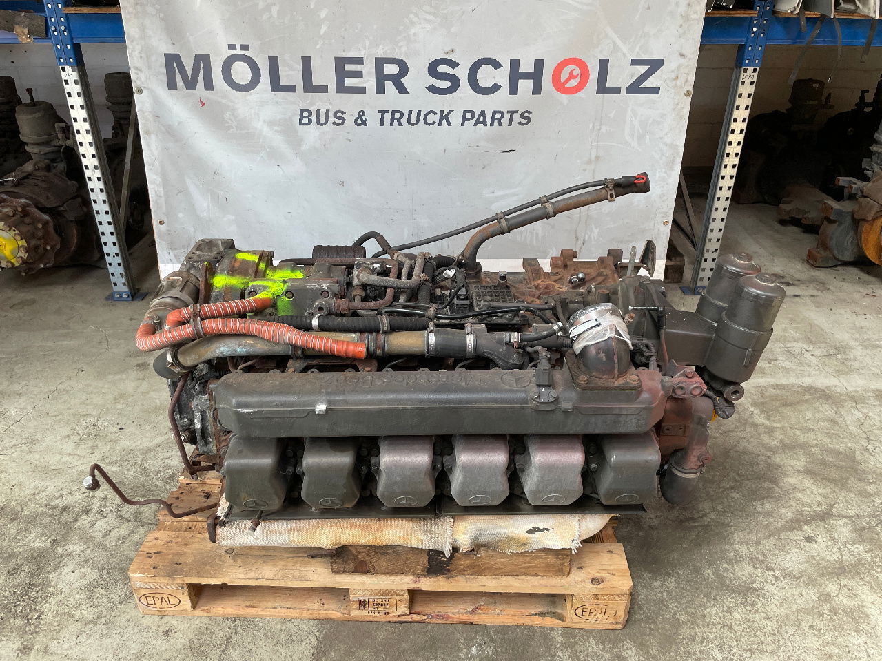 Mercedes-Benz Mercedes Motor OM 457 HLA Citaro OM457HLA 457942 Setra - מנוע עבור אוטובוס: תמונה 1 Mercedes-Benz Mercedes Motor OM 457 HLA Citaro OM457HLA 457942 Setra - מנוע עבור אוטובוס: תמונה 1