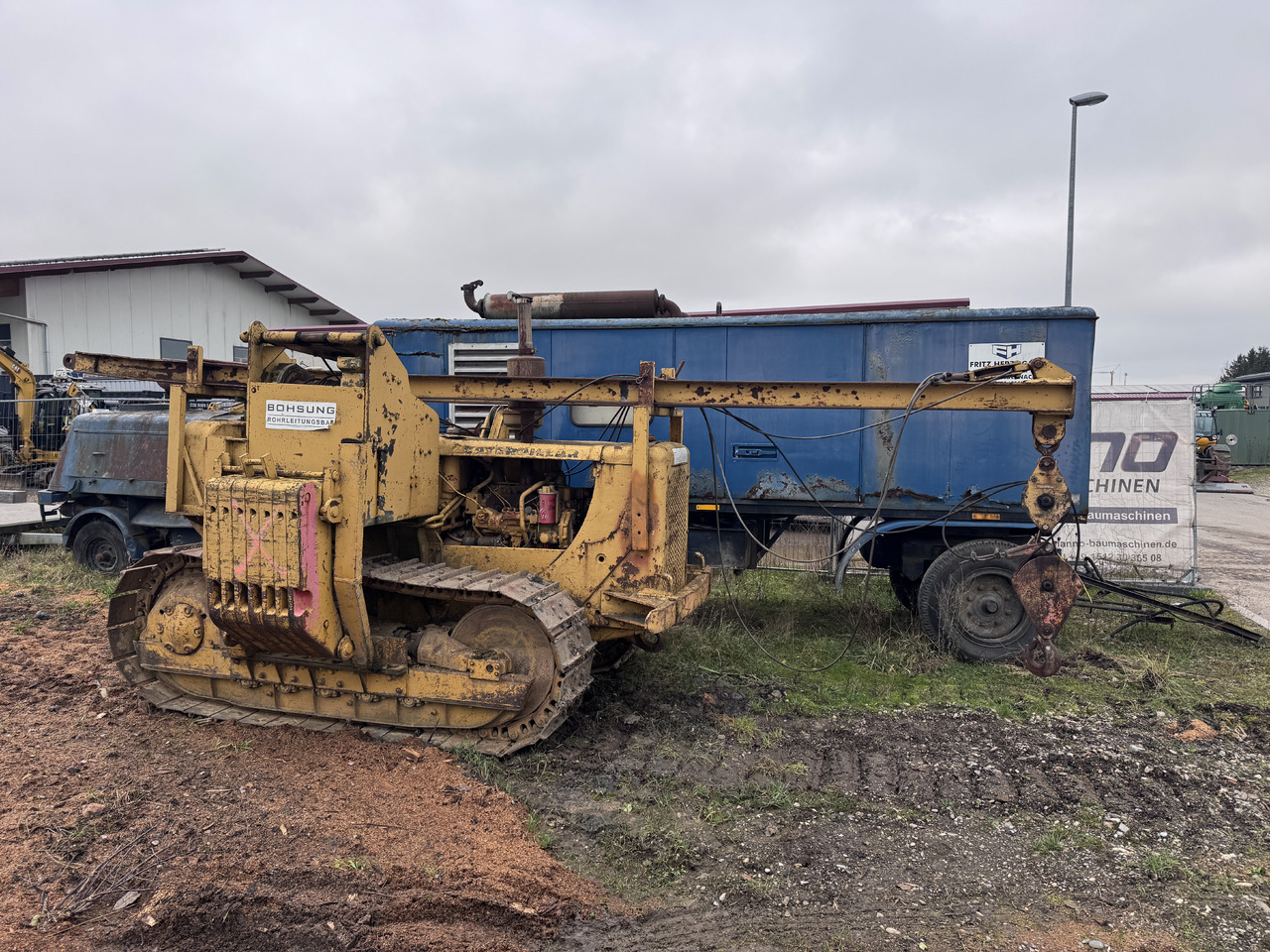 CATERPILLAR D 4 B - מניח צינורות: תמונה 1 CATERPILLAR D 4 B - מניח צינורות: תמונה 1