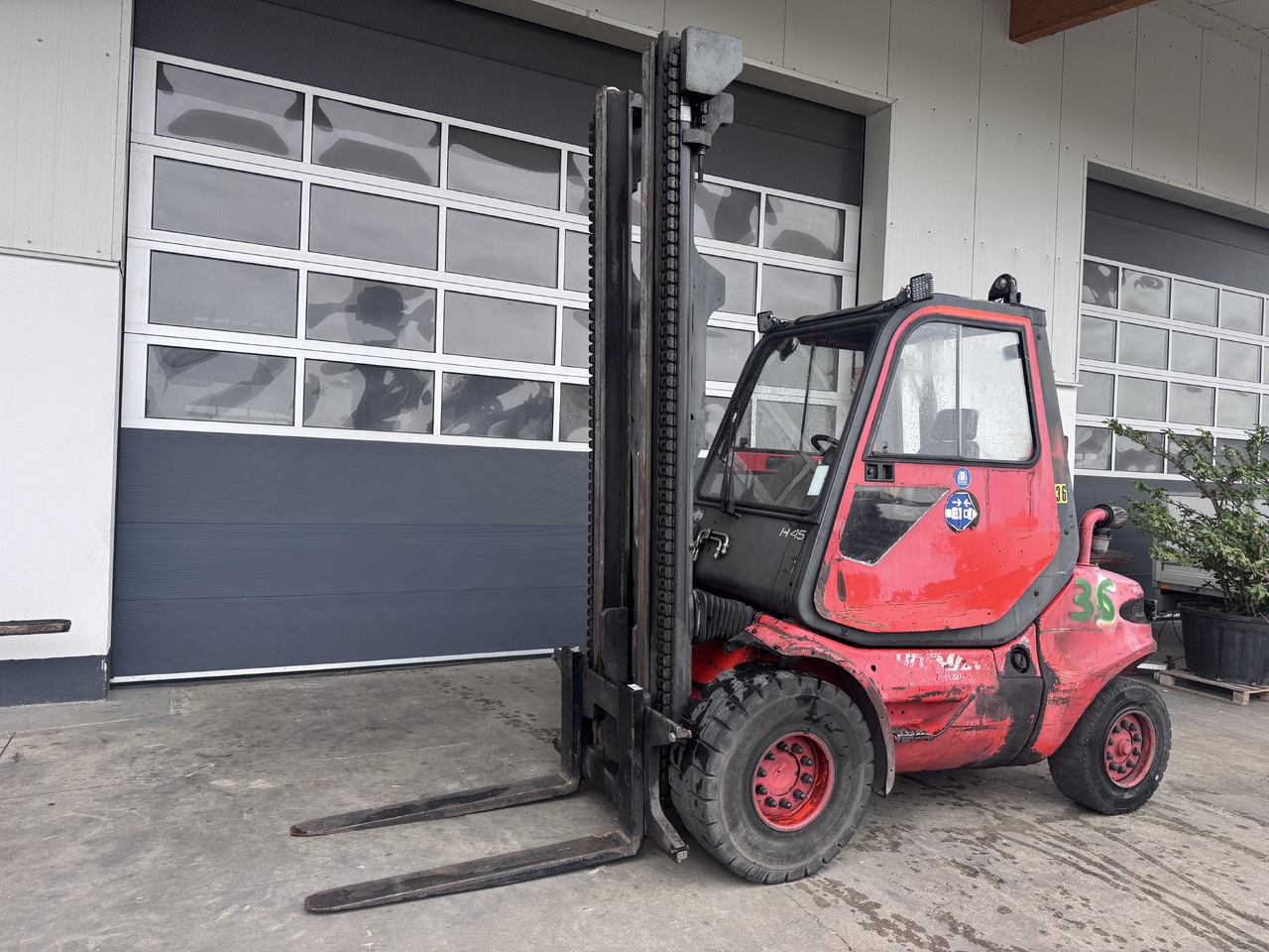 LINDE H 45 D 600 - מלגזת סולר: תמונה 2 LINDE H 45 D 600 - מלגזת סולר: תמונה 2