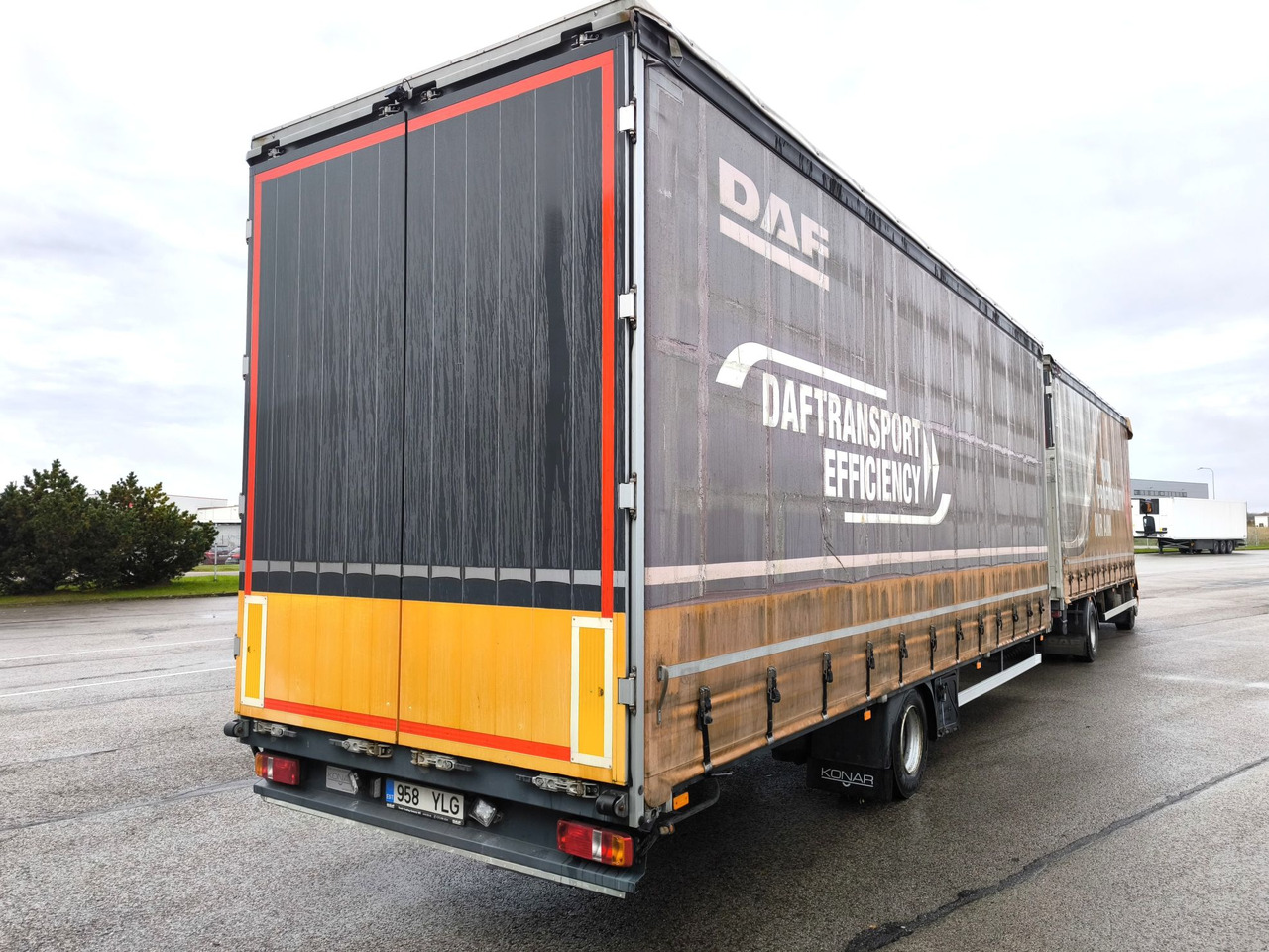 DAF LF 280 FA - משאית וילונות צד: תמונה 4 DAF LF 280 FA - משאית וילונות צד: תמונה 4