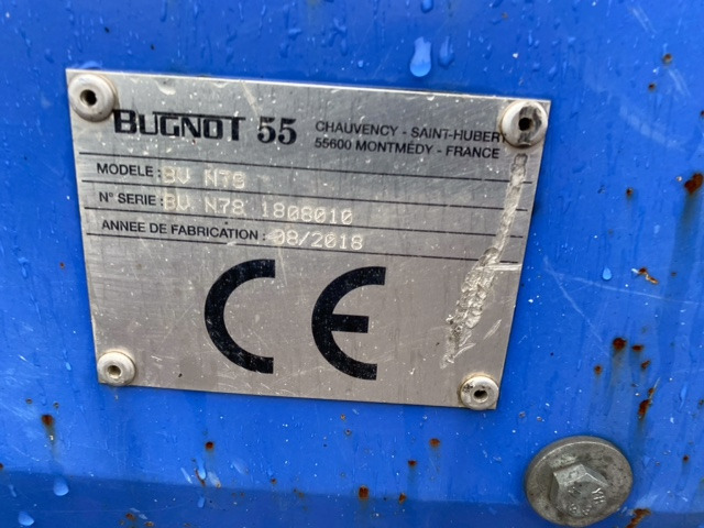 BUGNOT BVN 78 - מגרסת עץ: תמונה 2 BUGNOT BVN 78 - מגרסת עץ: תמונה 2