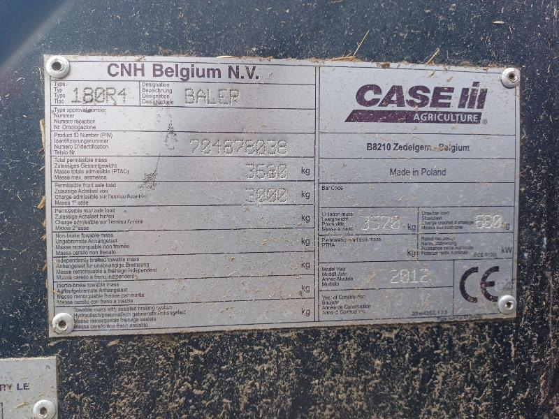 CASE-IH RB464 - מכונת צרור עגולה: תמונה 5 CASE-IH RB464 - מכונת צרור עגולה: תמונה 5
