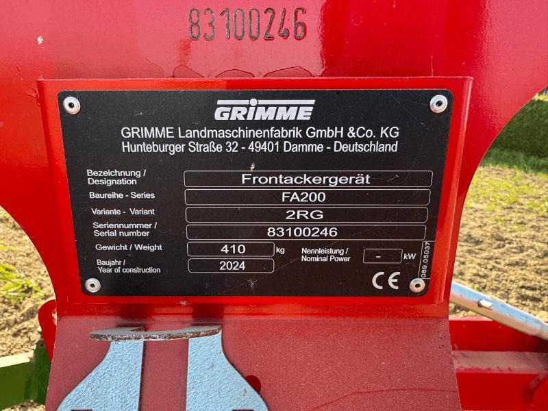 GRIMME FA200 - ציוד לתפוחי אדמה: תמונה 3 GRIMME FA200 - ציוד לתפוחי אדמה: תמונה 3