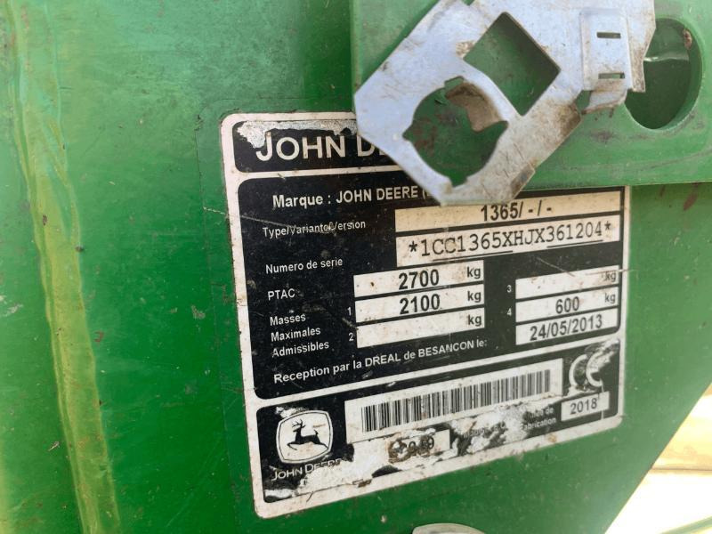 JOHN DEERE FCA1365 - מכסחה: תמונה 3 JOHN DEERE FCA1365 - מכסחה: תמונה 3