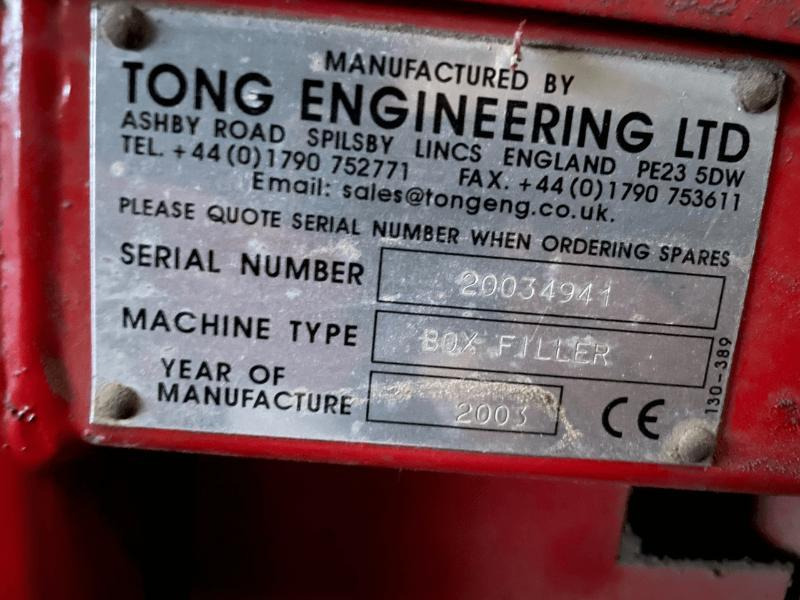 TONG BOX FILLER - ציוד לתפוחי אדמה: תמונה 5 TONG BOX FILLER - ציוד לתפוחי אדמה: תמונה 5