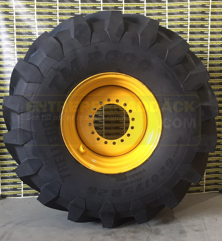 Trelleborg TM2000 620/75R26 TL for all wheel loaders on the market with 20.5R25 - חבילת גלגלים וצמיגים עבור מעמיס גלגלים: תמונה 3 Trelleborg TM2000 620/75R26 TL for all wheel loaders on the market with 20.5R25 - חבילת גלגלים וצמיגים עבור מעמיס גלגלים: תמונה 3