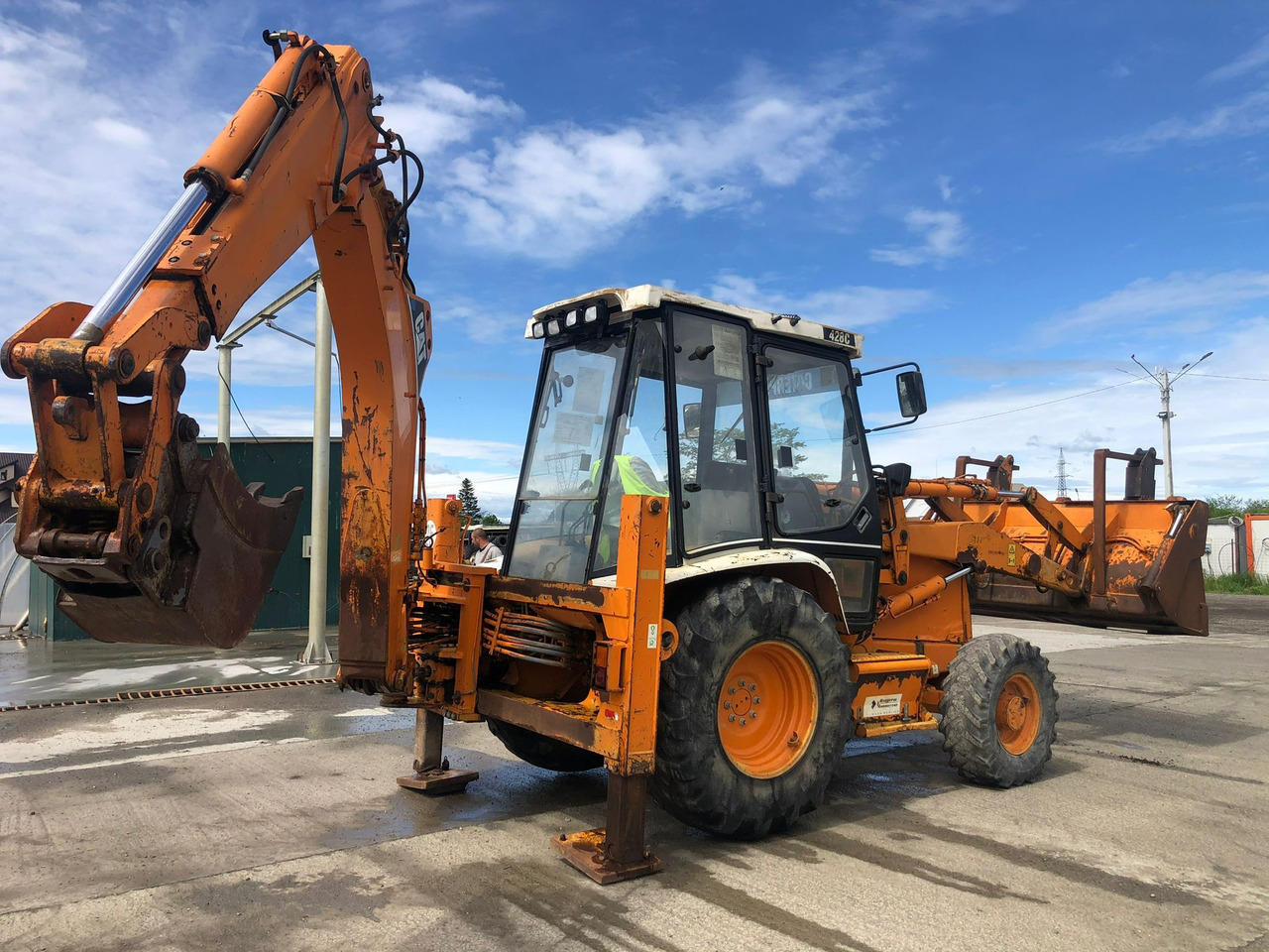 CATERPILLAR 428 C TERRACING EQUIPMENT BULLDOEXCAVATOR - מחפרון: תמונה 3 CATERPILLAR 428 C TERRACING EQUIPMENT BULLDOEXCAVATOR - מחפרון: תמונה 3