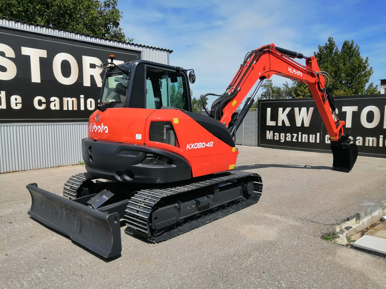 Kubota KX080-4A2 Excavator, TOP !!! - מיני מחפר: תמונה 4 Kubota KX080-4A2 Excavator, TOP !!! - מיני מחפר: תמונה 4