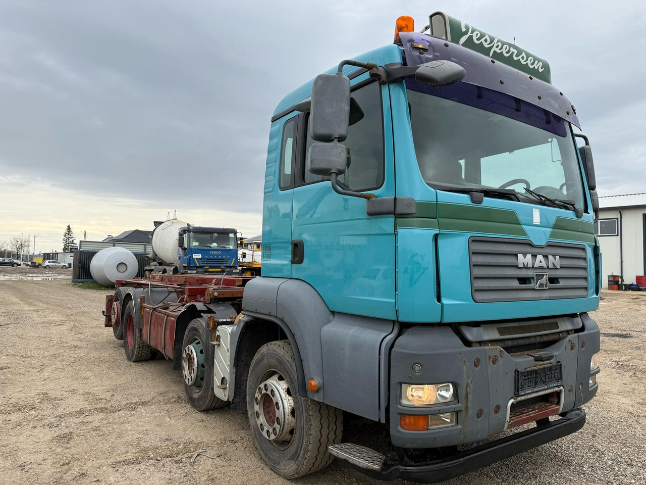 MAN TGA 440 8X2 CAR CHASSIS - משאית מערכת כבלים: תמונה 4 MAN TGA 440 8X2 CAR CHASSIS - משאית מערכת כבלים: תמונה 4
