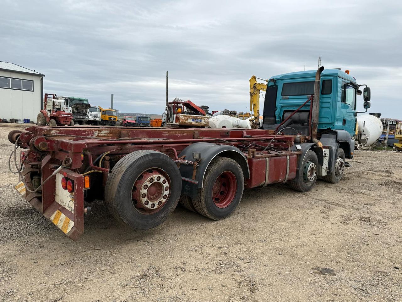 MAN TGA 440 8X2 CAR CHASSIS - משאית מערכת כבלים: תמונה 5 MAN TGA 440 8X2 CAR CHASSIS - משאית מערכת כבלים: תמונה 5