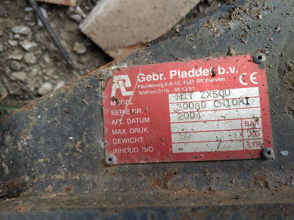 Pladdef HIT ZX5GU Quick coupler CW 10 - מצמד מהיר: תמונה 3 Pladdef HIT ZX5GU Quick coupler CW 10 - מצמד מהיר: תמונה 3