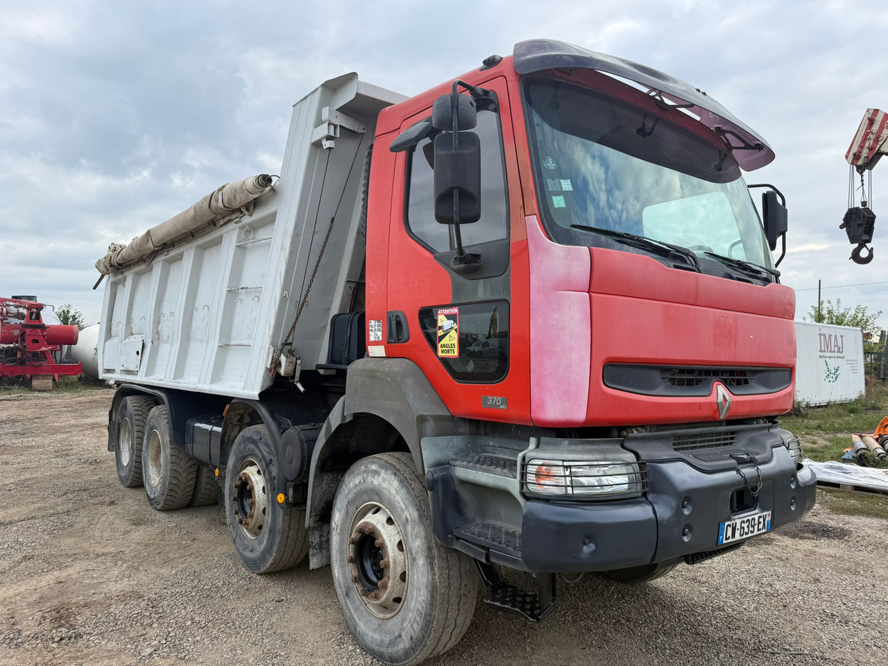 RENAULT KERAX TIPPER - מזהיר: תמונה 1 RENAULT KERAX TIPPER - מזהיר: תמונה 1