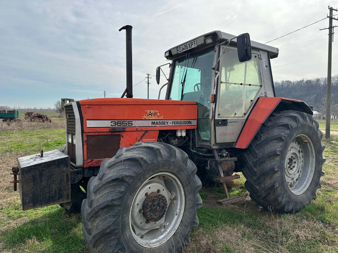 Tractor agricol Massey Ferguson 3655 - טרקטור חקלאי: תמונה 1 Tractor agricol Massey Ferguson 3655 - טרקטור חקלאי: תמונה 1