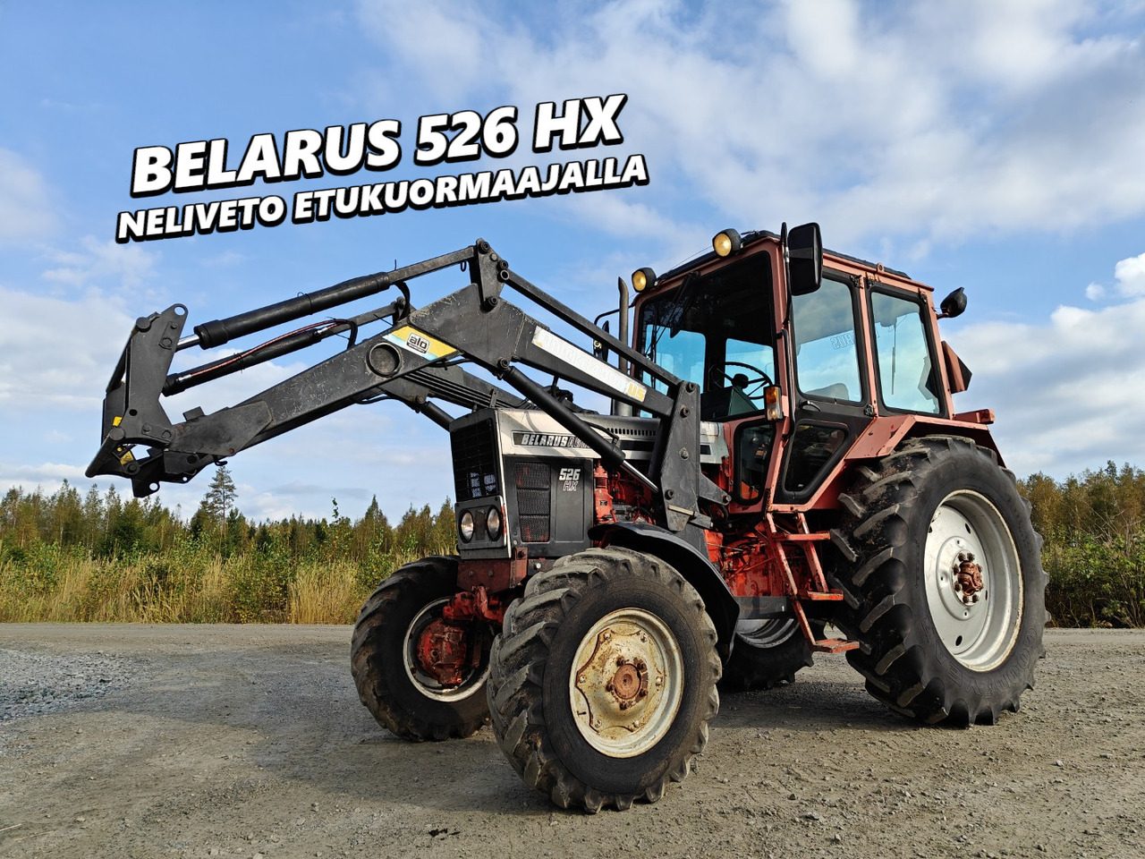 Belarus Agross 526HX Quicke 4300US etukuormaajalla, katso video! - טרקטור חקלאי: תמונה 1 Belarus Agross 526HX Quicke 4300US etukuormaajalla, katso video! - טרקטור חקלאי: תמונה 1