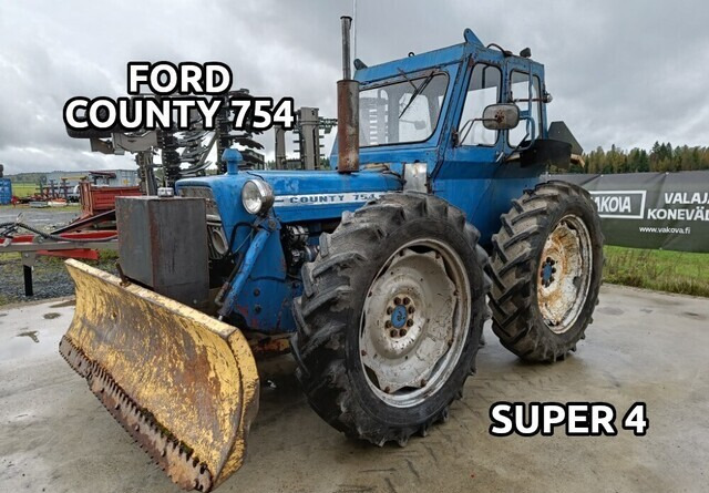 Ford County 754 Super 4 - VIDEO - טרקטור חקלאי: תמונה 1 Ford County 754 Super 4 - VIDEO - טרקטור חקלאי: תמונה 1