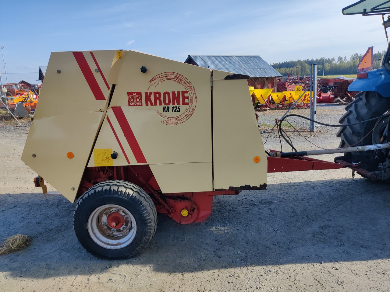 KRONE KR 125 - מכונת צרור עגולה: תמונה 2 KRONE KR 125 - מכונת צרור עגולה: תמונה 2
