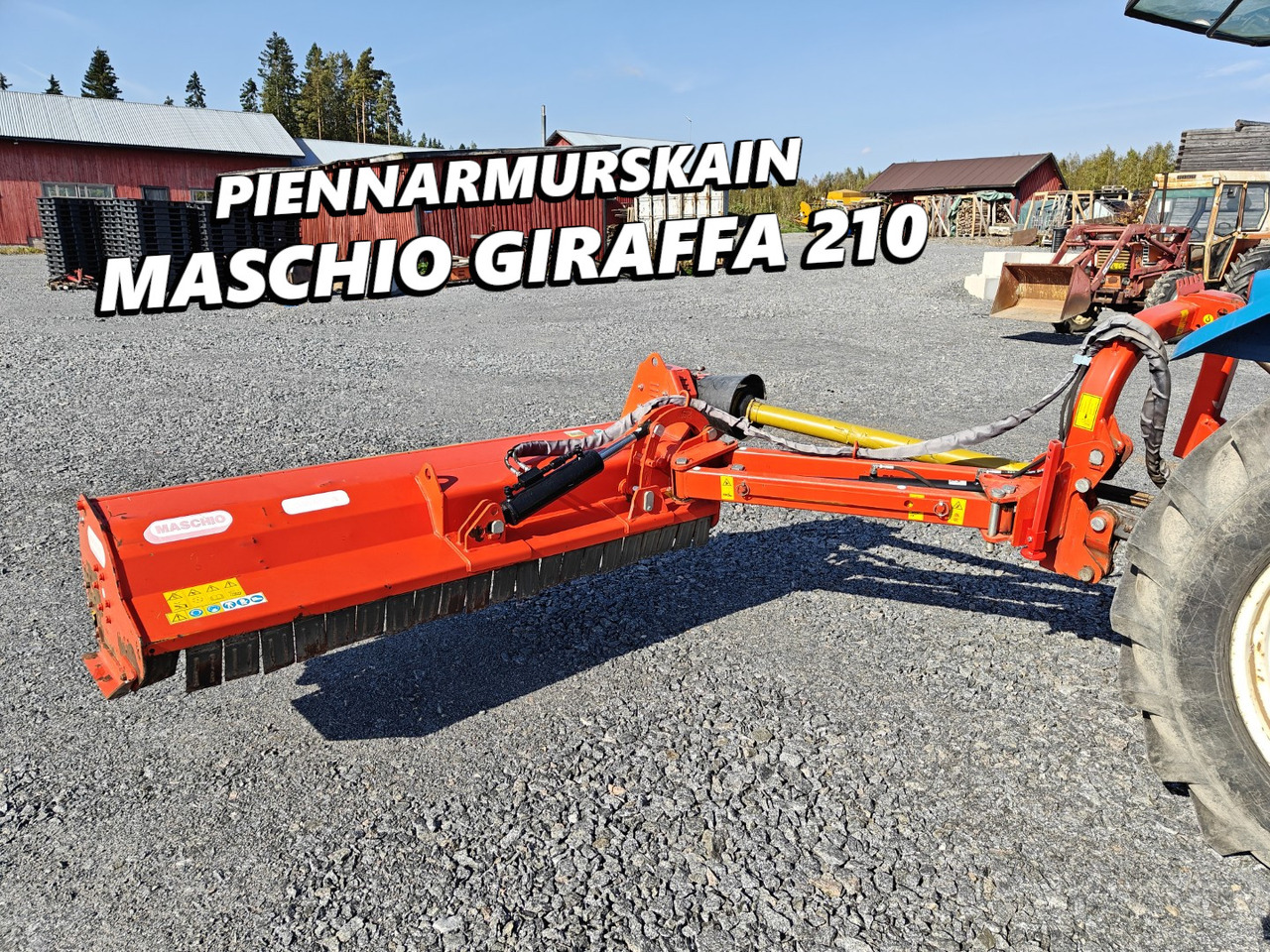 MASCHIO GASPARDO Giraffa 210 - מכסחה: תמונה 1 MASCHIO GASPARDO Giraffa 210 - מכסחה: תמונה 1
