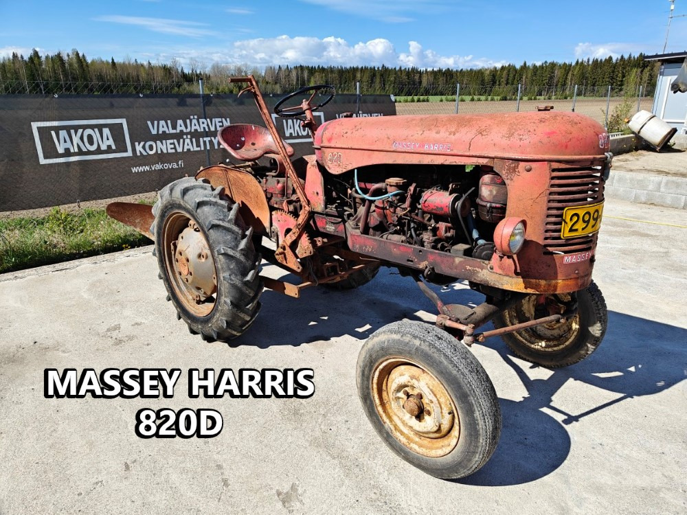 Massey Harris 820D harvinainen 2-sylinterinen diesel, katso video! - טרקטור חקלאי: תמונה 1 Massey Harris 820D harvinainen 2-sylinterinen diesel, katso video! - טרקטור חקלאי: תמונה 1