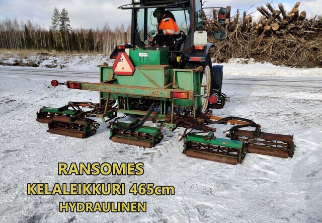 Ransomes kelaleikkuri 465cm hydraulinen - VIDEO - מכסחת תבואה: תמונה 1 Ransomes kelaleikkuri 465cm hydraulinen - VIDEO - מכסחת תבואה: תמונה 1