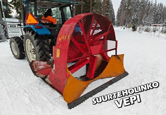 Vepi Suurteholinko - 230cm - VIDEO - מפוח שלג עבור מכונה חקלאית: תמונה 1 Vepi Suurteholinko - 230cm - VIDEO - מפוח שלג עבור מכונה חקלאית: תמונה 1