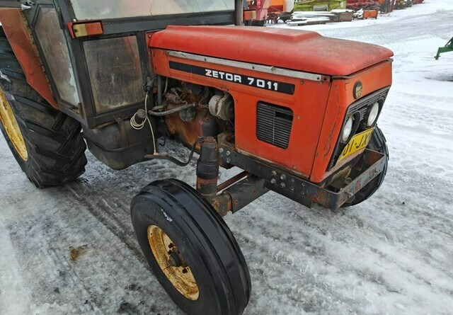 Zetor 7011 traktori - טרקטור חקלאי: תמונה 5 Zetor 7011 traktori - טרקטור חקלאי: תמונה 5