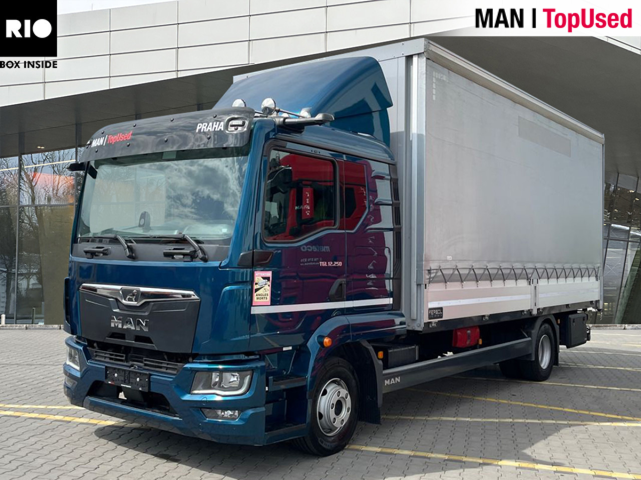 MAN TGL 12.250 4x2 BL CH - משאית תיבה: תמונה 1 MAN TGL 12.250 4x2 BL CH - משאית תיבה: תמונה 1
