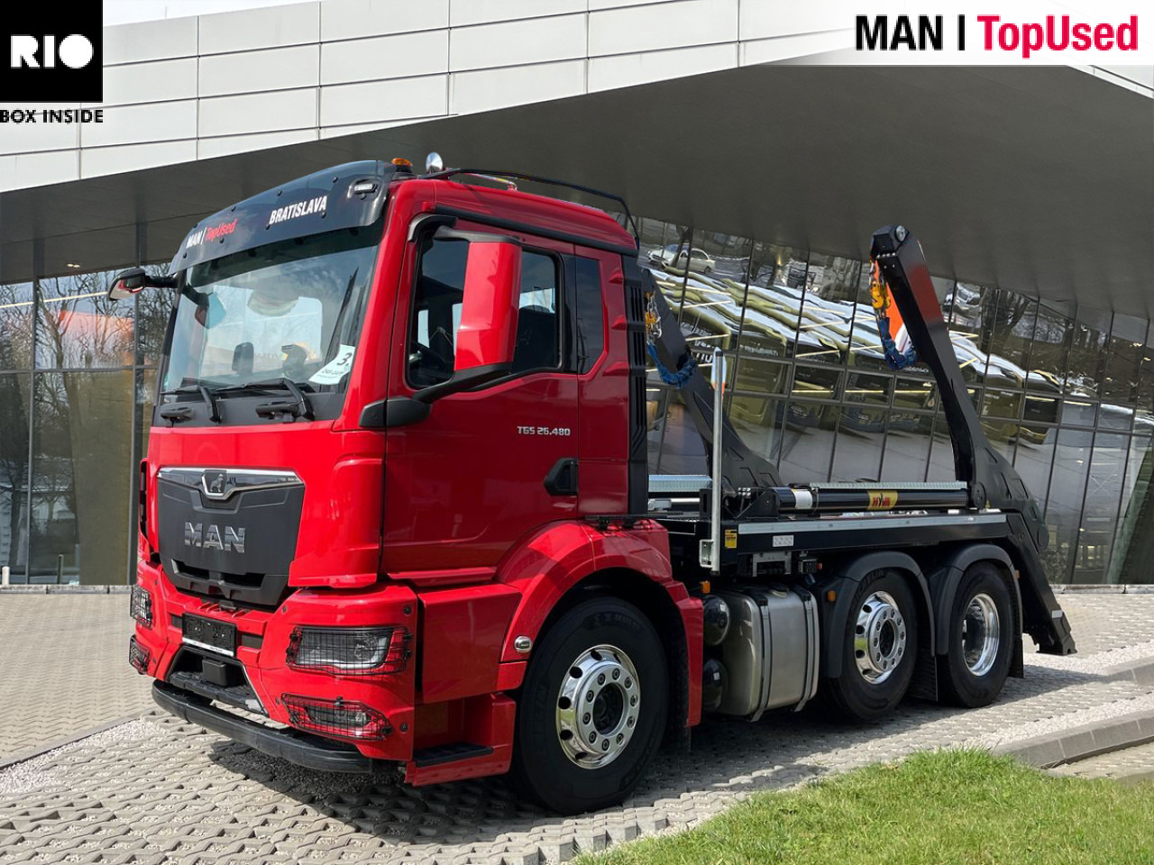 MAN TGS 26.480 6x2/4 BL CH - מזהיר: תמונה 1 MAN TGS 26.480 6x2/4 BL CH - מזהיר: תמונה 1