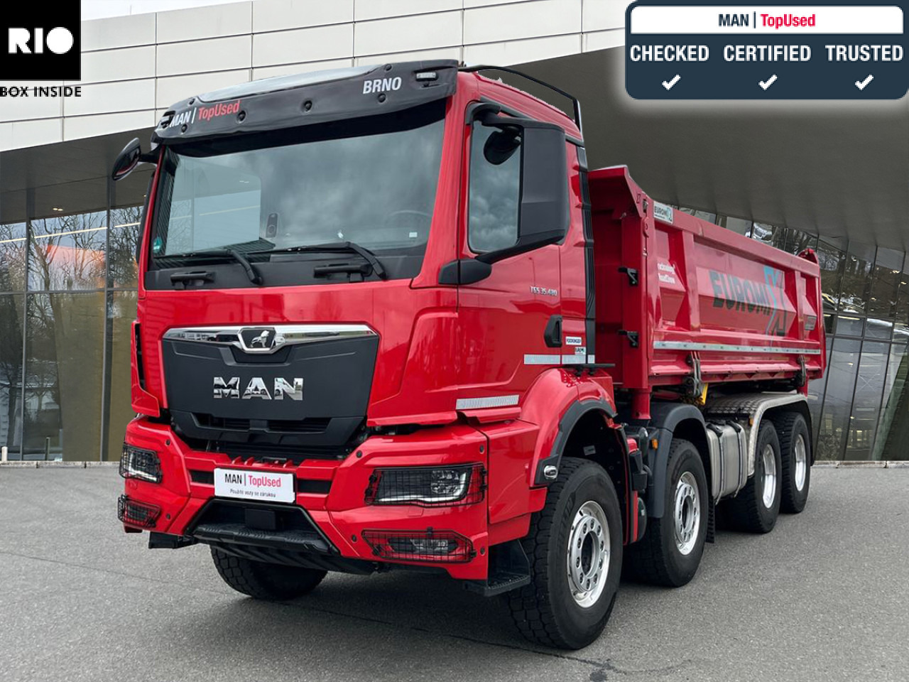MAN TGS 35.480 8x4 BB CH WARRANTY 4/2027 Euro6 Klima - מזהיר: תמונה 1 MAN TGS 35.480 8x4 BB CH WARRANTY 4/2027 Euro6 Klima - מזהיר: תמונה 1