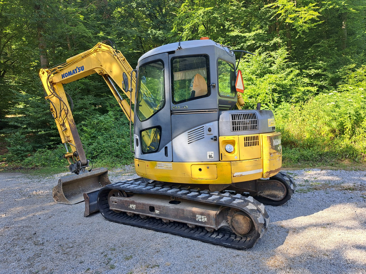 KOMATSU PC 78 new tracks - מחפר סורק: תמונה 1 KOMATSU PC 78 new tracks - מחפר סורק: תמונה 1