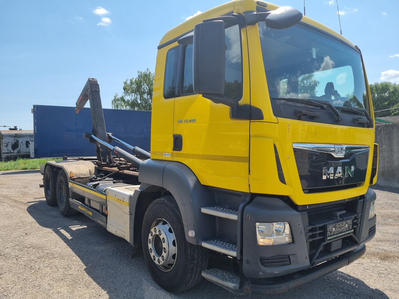 MAN TGS 33.480 6x4 ABROLLKIPPER HIAB Multilift 18 T - משאית הרמת וו: תמונה 3 MAN TGS 33.480 6x4 ABROLLKIPPER HIAB Multilift 18 T - משאית הרמת וו: תמונה 3